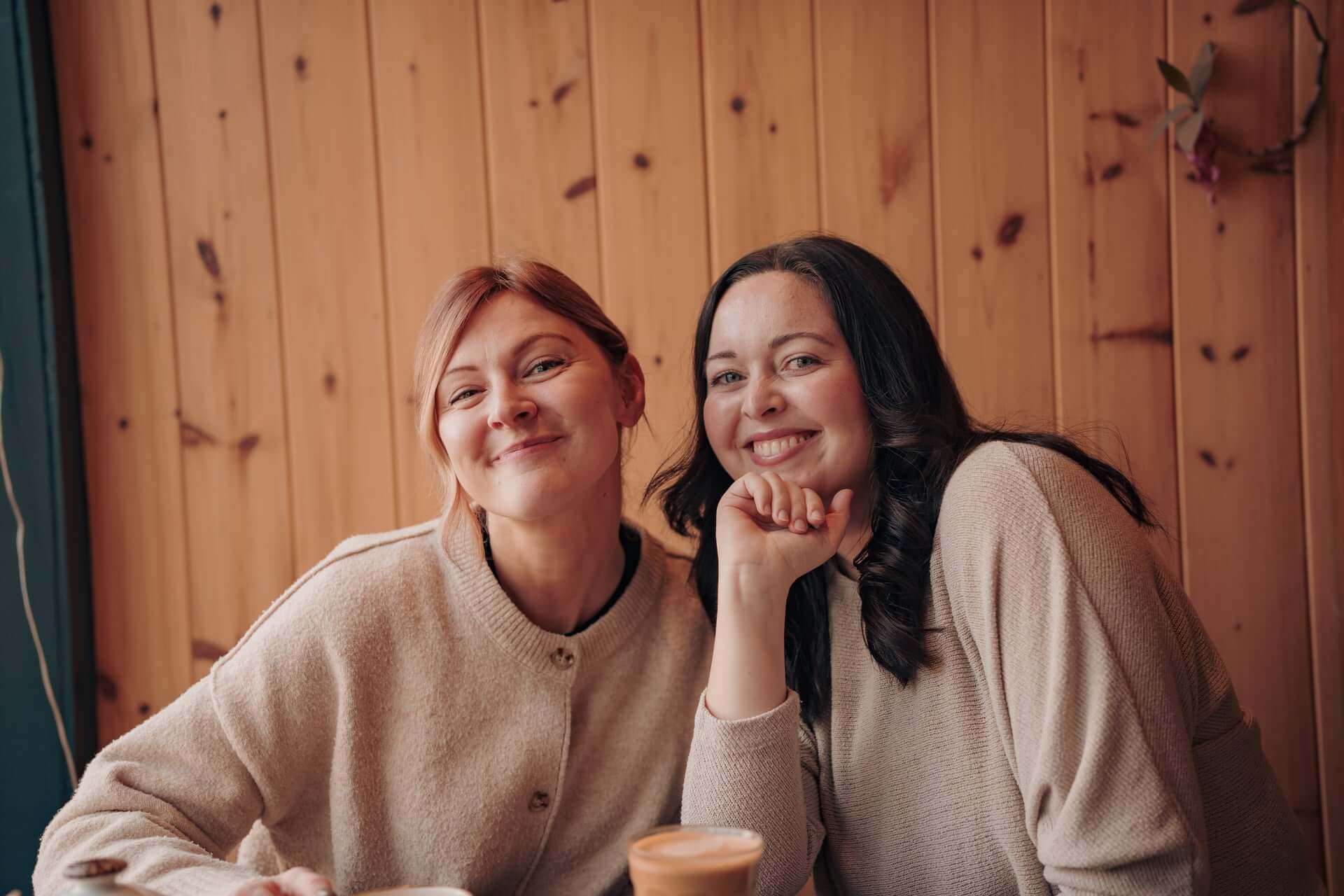 Caroline Allen and Rebecca Hatch